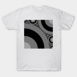 Black and White Bubbles T-Shirt